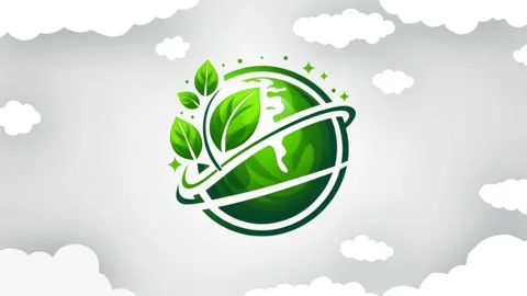 Eco friendly green symbol Stock Footage 279433955