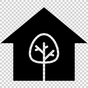 Eco friendly house 스톡 일러스트