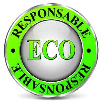 Eco-friendly icon Stock Illustration