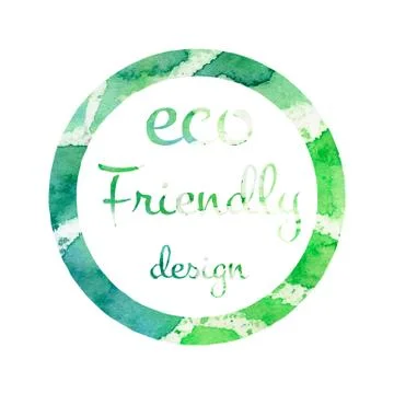 Eco Friendly Icon Stock Illustration