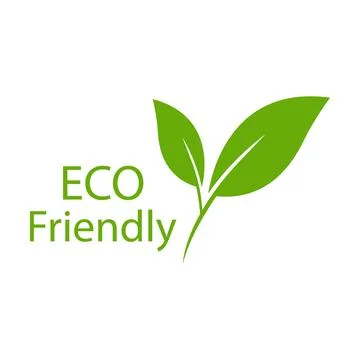 Eco friendly icon vector for graphic design, logo, website, social media, m.. Stock Illustration