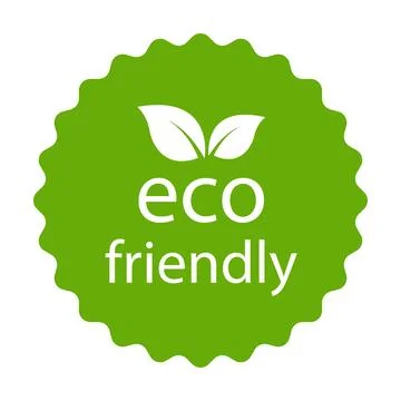 Eco friendly icon vector for graphic design, logo, website, social media, m.. Illustrazione stock