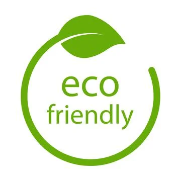 Eco friendly icon vector for graphic design, logo, website, social media, m.. Stock Illustration