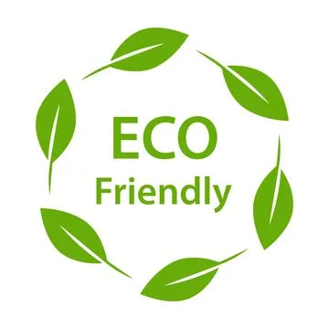 Eco friendly icon vector for graphic design, logo, website, social media, m.. 스톡 일러스트