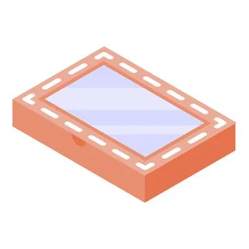 Eco friendly pack icon, isometric style Stock Illustration
