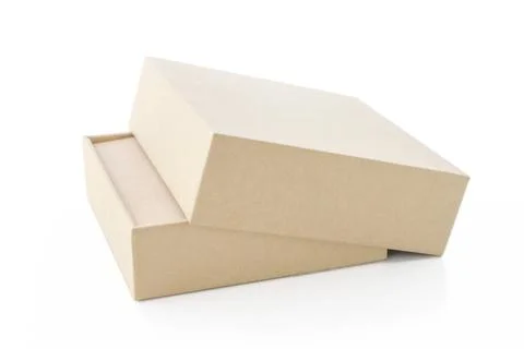Eco-friendly packaging box, Paper Box For Branding Stock Photos