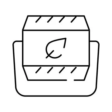 Eco friendly packaging material indicating sustainable shipping and delivery イラスト素材