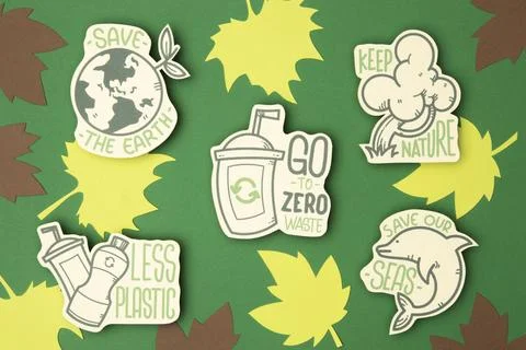 Eco friendly recycling concept Stock Photos