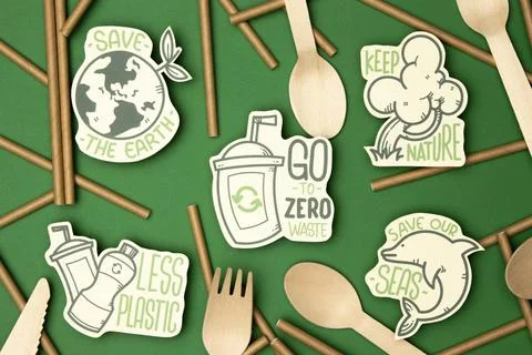 Eco friendly recycling concept Stock Photos