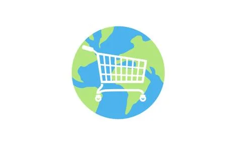 Eco-friendly shopping Stock Illustration