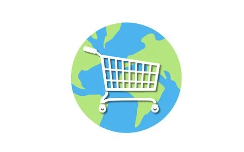 Eco-friendly shopping Stock Illustration