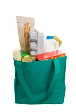 Eco friendly shopping Stock Photos