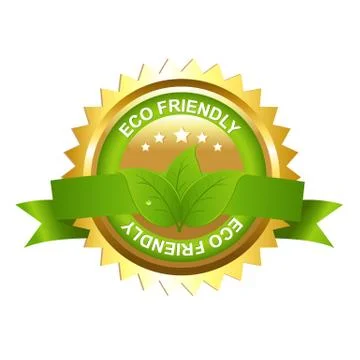 Eco friendly sign Stock Illustration