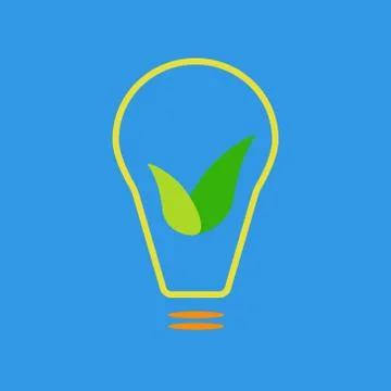 Eco-friendly source of energy Stock Illustration