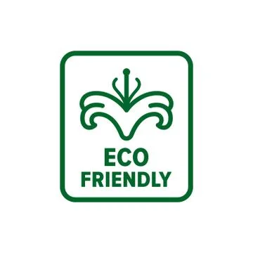 Eco friendly symbol  Stock Illustration