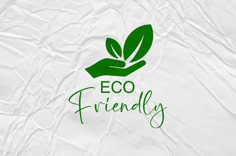Eco friendly text Photos