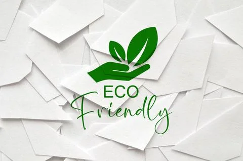 Eco friendly text Photos