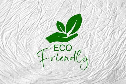 Eco friendly text Photos