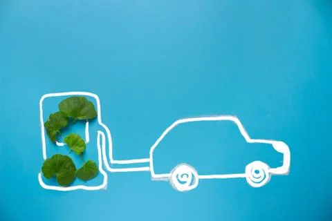 Eco fuel concept Stock Photos