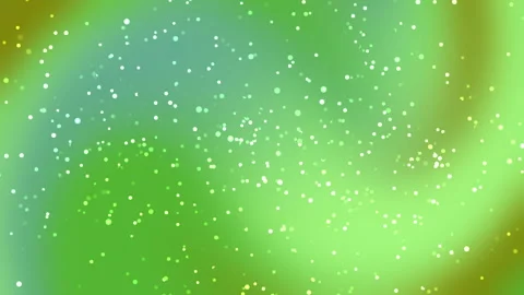 Eco Glow – Soft Green Background with Floating Specks Video stock 310642889