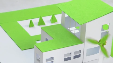 Eco green house Stock Footage 70169692