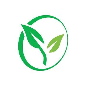 Eco green vector. Eco friendly icon. Recycle logo vector. Packaging Renewable Stock Illustration