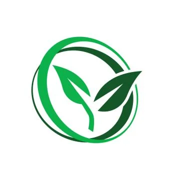 Eco green vector. Eco friendly icon. Recycle logo vector. Packaging Renewable Stock Illustration