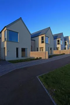 Eco homes Stock Photos