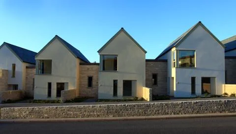 Eco homes Stock Photos