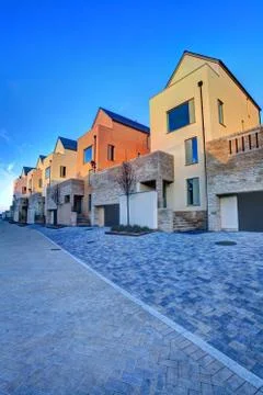 Eco homes Stock Photos