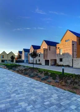 Eco homes Stock Photos