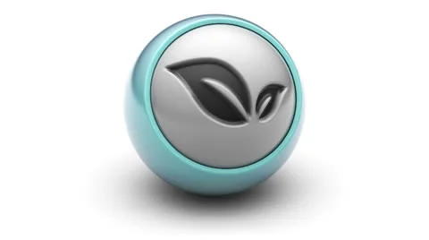 Eco icon Video stock 25593332