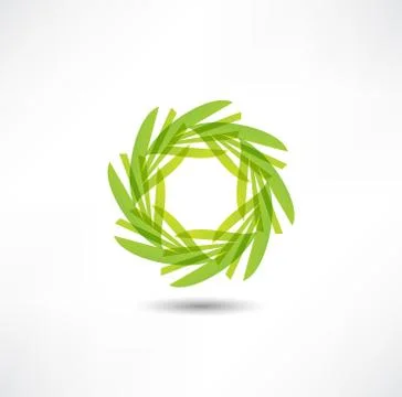 Eco icon Stock Illustration