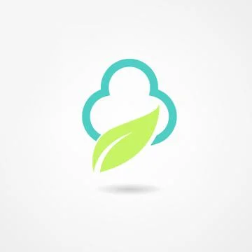 Eco icon Stock Illustration