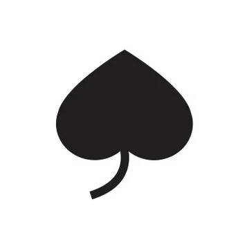 Eco icon leaf Stock Illustration