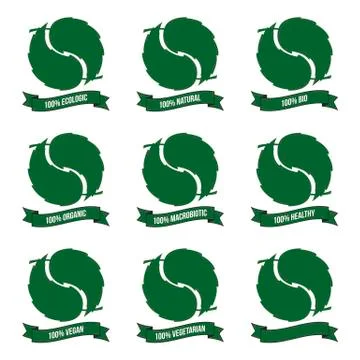 Eco icons 2 Stock Illustration
