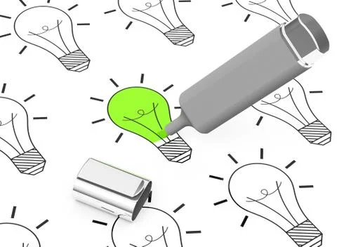 The eco idea Stock Illustration