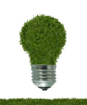 Eco light bulb Stock Photos