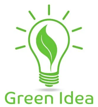 Eco light bulb vector design Stock Illustration