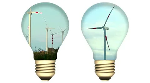 Eco lightbulbs Stock Footage 10393116