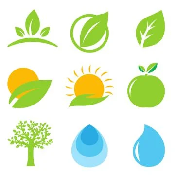 Eco logo Stock Illustration