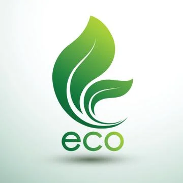 Eco logo Stock Illustration