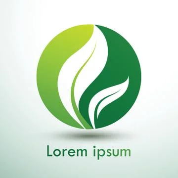 Eco logo Stock Illustration