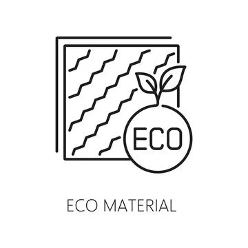Eco material icon, wall thermal insulation icon Stock Illustration