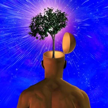 Eco mind Stock Illustration