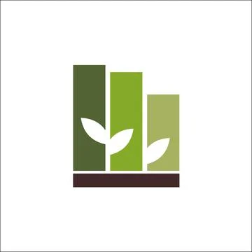 Eco Nature Building Logo vector Template Stock Illustration