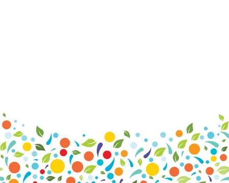 Eco nature Leaf Background Vector Illustration Stock Illustration