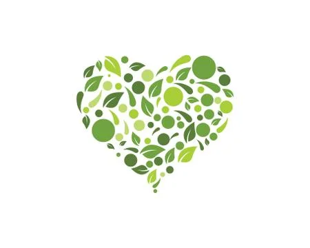 Eco nature Leaf Background Vector Illustration Illustrazione stock