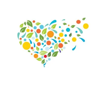 Eco nature Leaf Background Vector Illustration Illustrazione stock