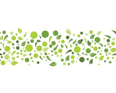 Eco nature Leaf Background Vector Illustration Stock Illustration